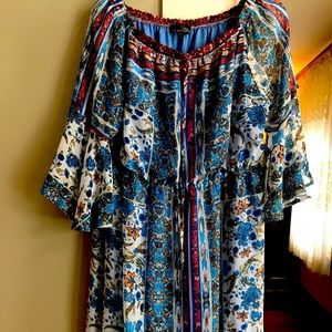 Comfortable colorful dress